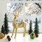 Set of 4 16.25''H Resin Christmas Standing Reindeer Table Decor